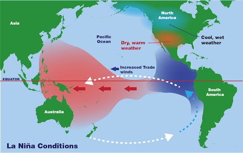 El Nino maps